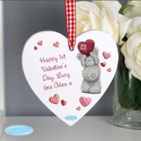 Personalised Me to You Bear Heart Wooden Decoration Extra Image 3 Preview